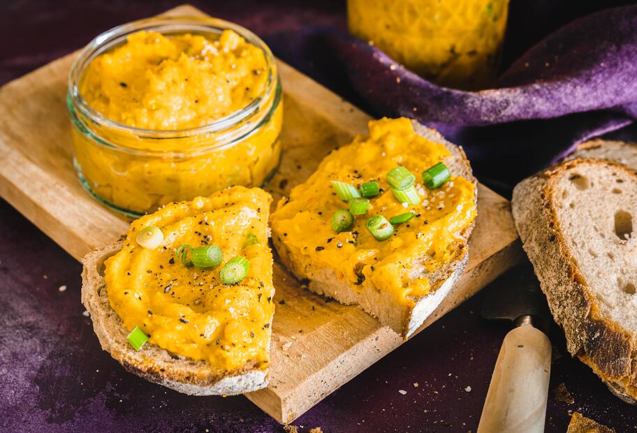 Leicht & lecker: Würziger Kürbisaufstrich
