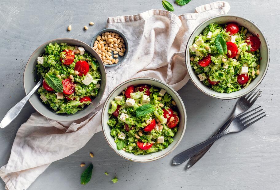 Rohkostsalat mit Feta mit dem Thermomix®