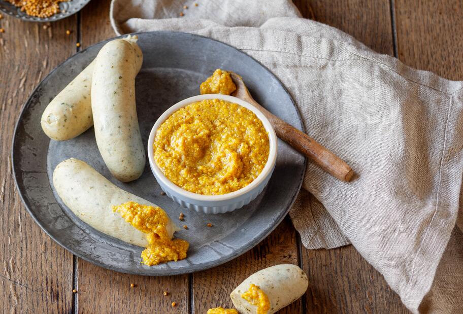 Süßer Senf nach bayerischer Art