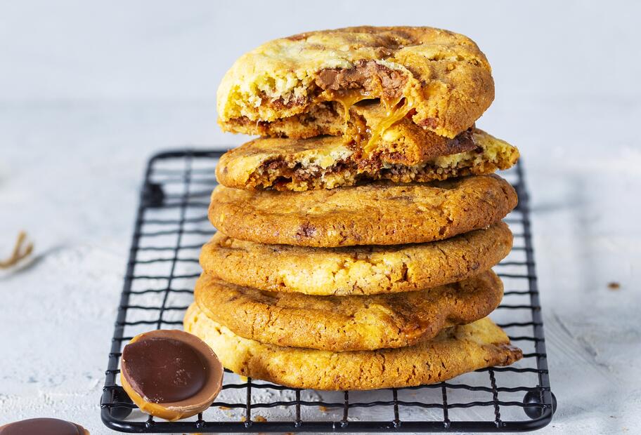 Softe „Toffifee“-Cookies