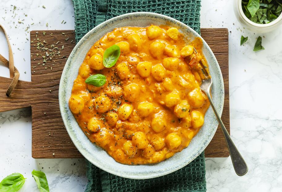 Tomate-Mozzarella-Gnocchi