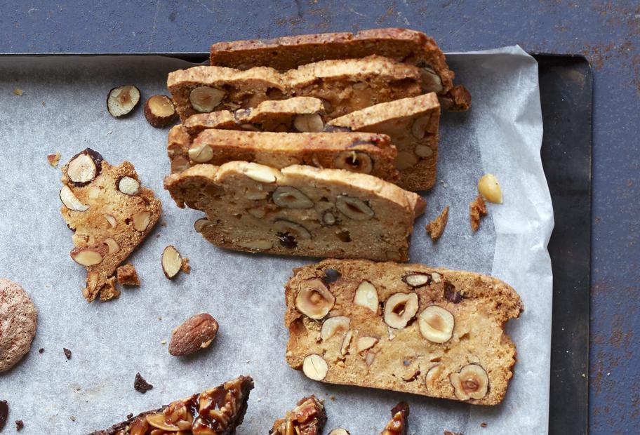 Knusprige Nuss-Scheiben