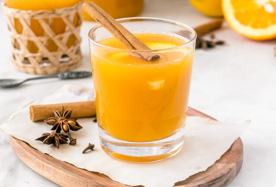Orangenpunsch ohne Alkohol
