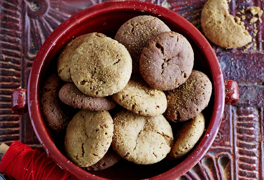 Schmalznüsse mit Kokosblütenzucker