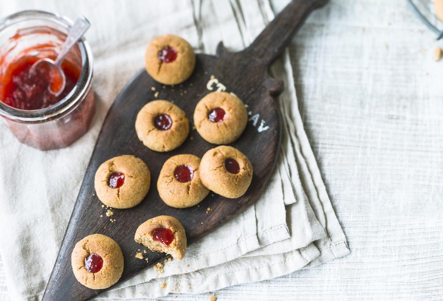 Schnelle Haselnussbusserl