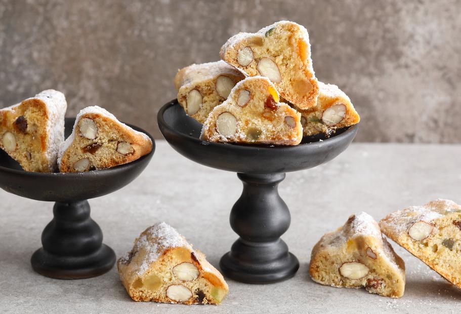 Zum Verschenken gebacken: Stollen-Cantuccini