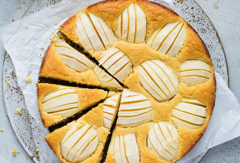 Apfelmuskuchen ohne Zucker