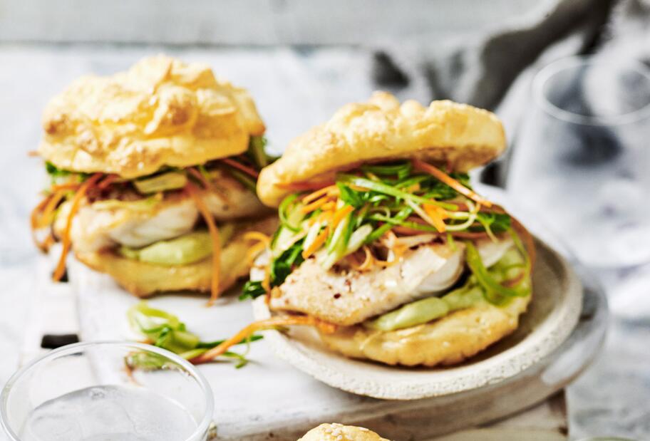 Cloud Bread Fischburger
