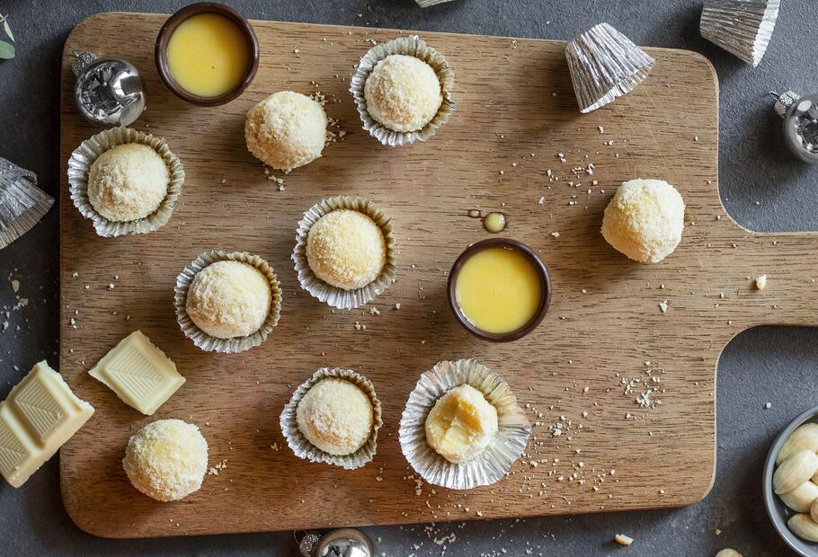 Eierlikörpralinen in 20 Minuten für den Thermomix®