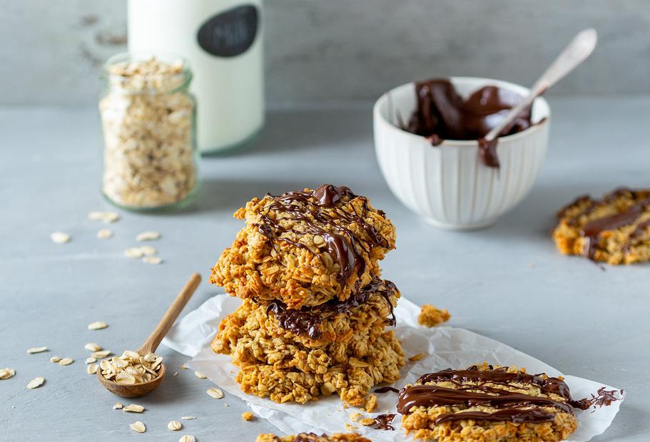 Haferkekse ohne Zucker