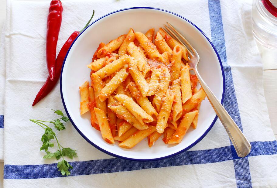 Penne arrabbiata