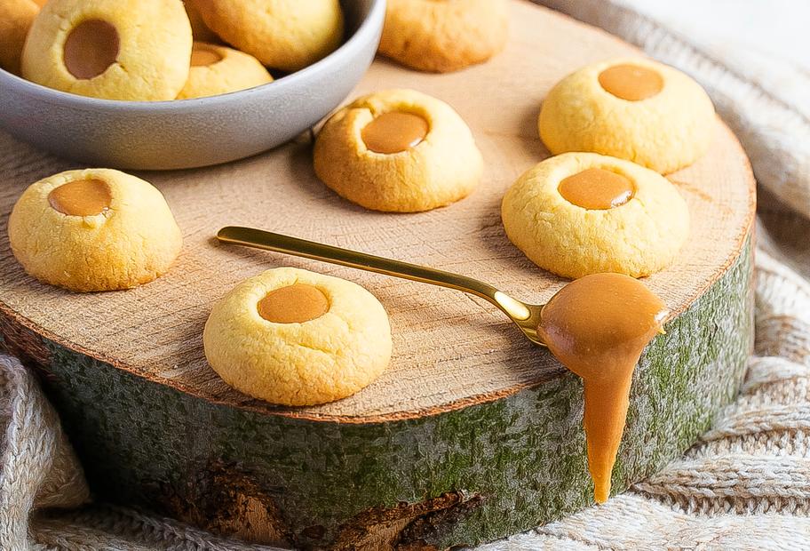 Engelsaugen mit Zimt und Karamell