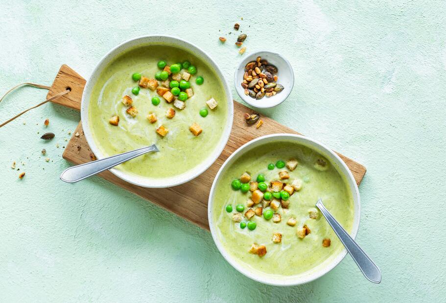 Gemüsecremesuppe