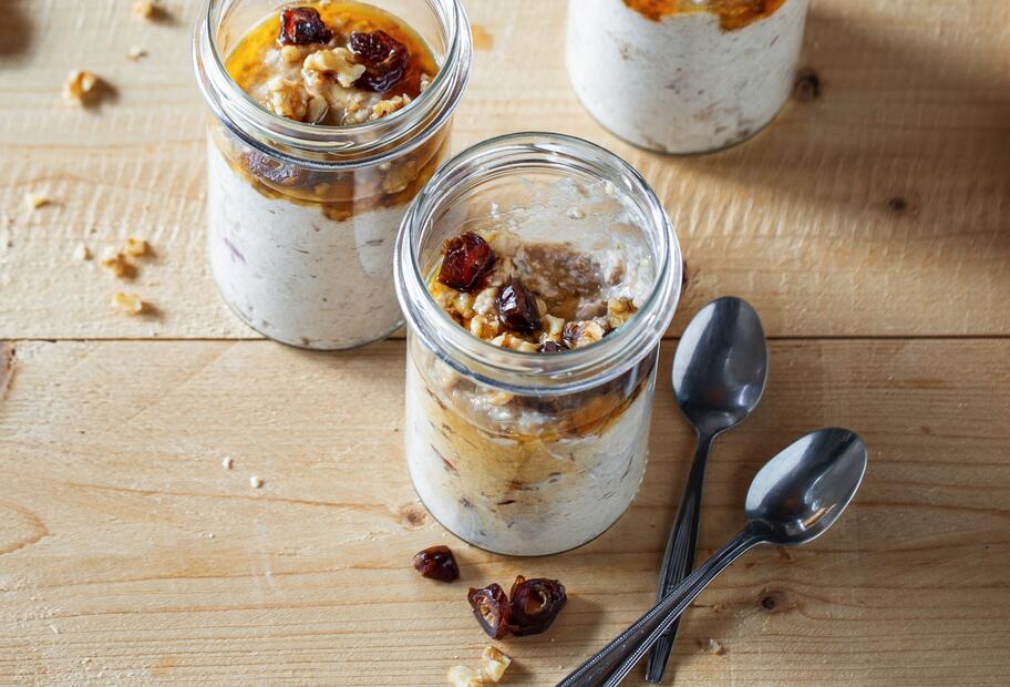 Overnight-Bircher in 10 Minuten vorbereitet