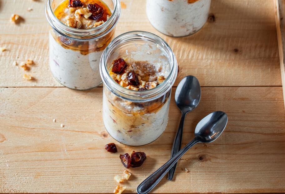 Overnight-Bircher in 10 Minuten vorbereitet
