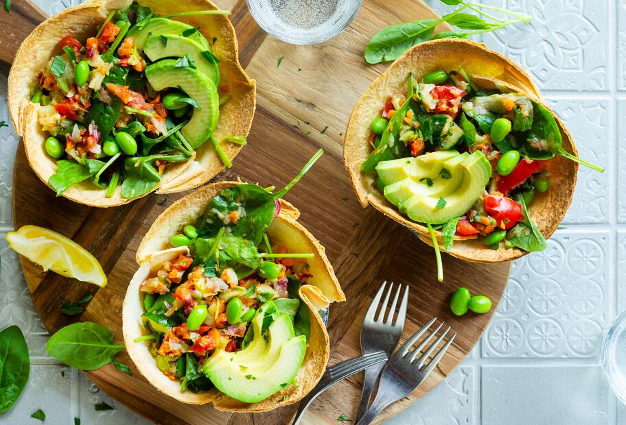 15-Minuten-Paprika-Blitzsalat