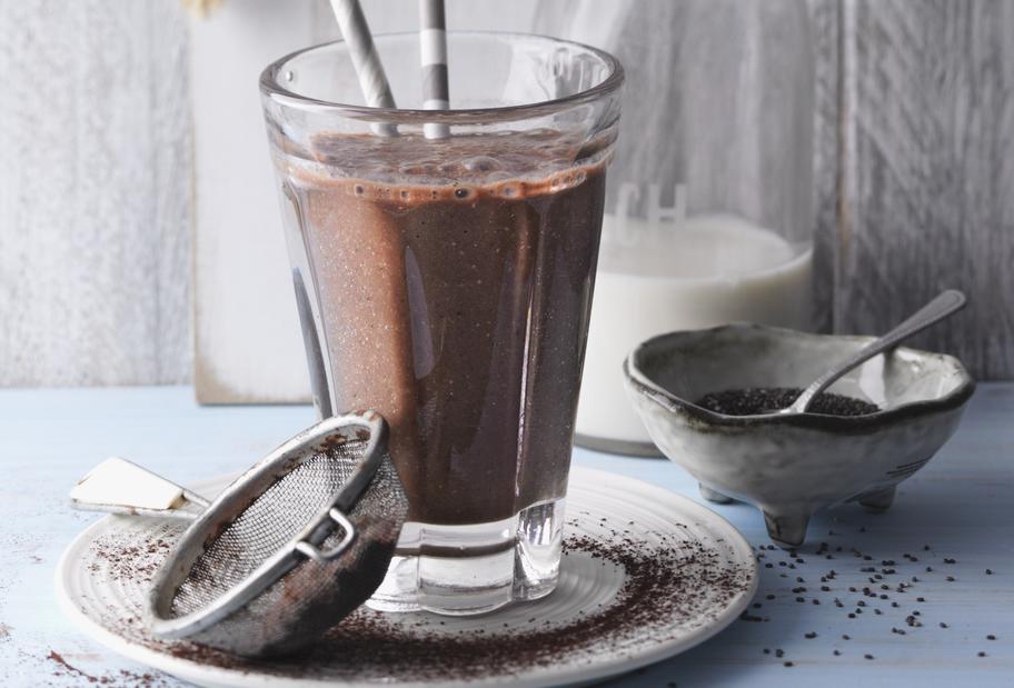 Cremiger Schoko-Bananen-Shake