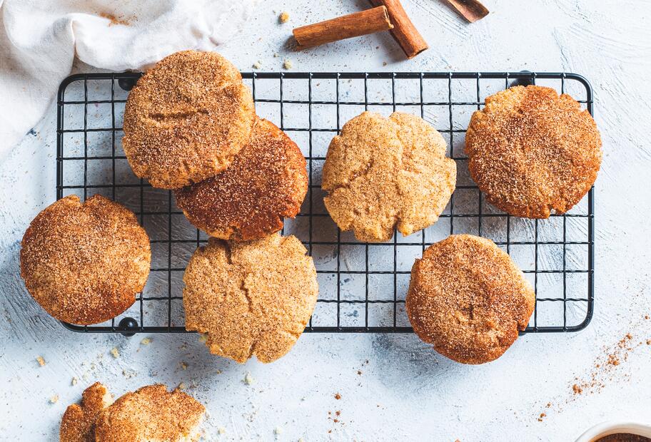 Klassische Snickerdoodles wie in Amerika