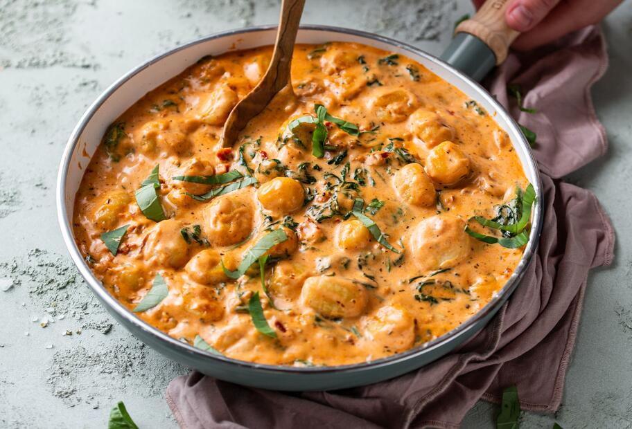 20-Minuten-Gnocchi-Pfanne