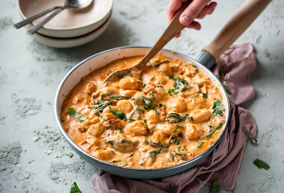 20-Minuten-Gnocchi-Pfanne
