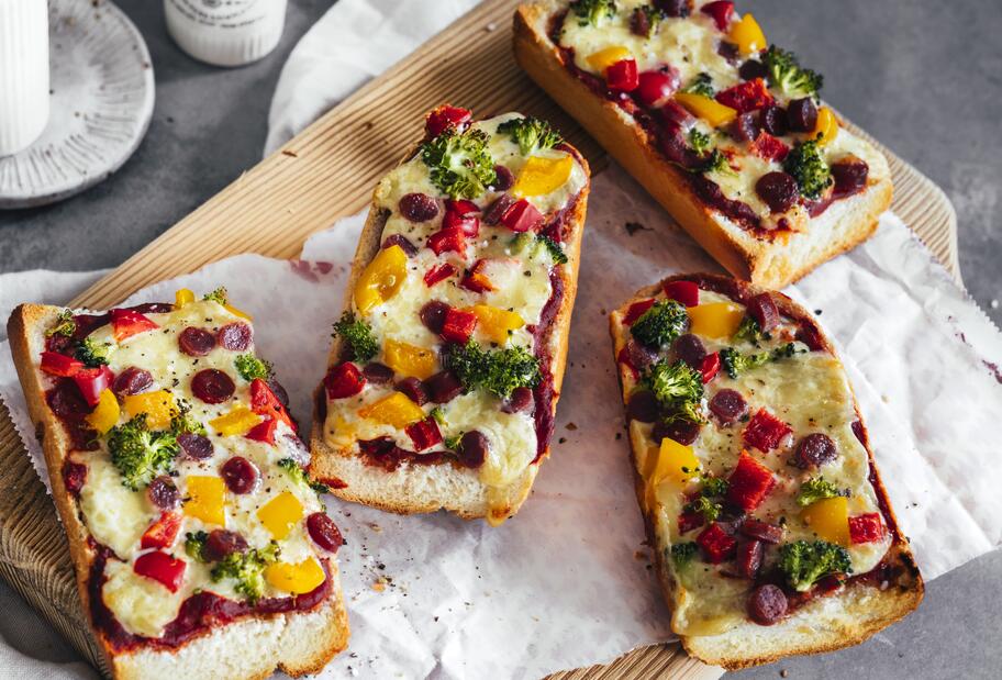 Bistro-Baguette Salami in 20 Minuten