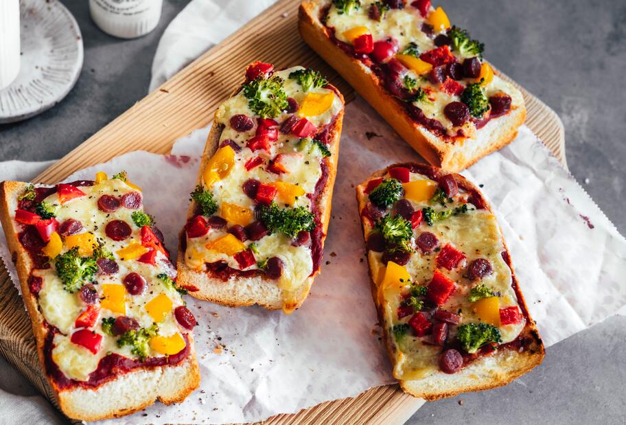 Bistro-Baguette Salami in 20 Minuten