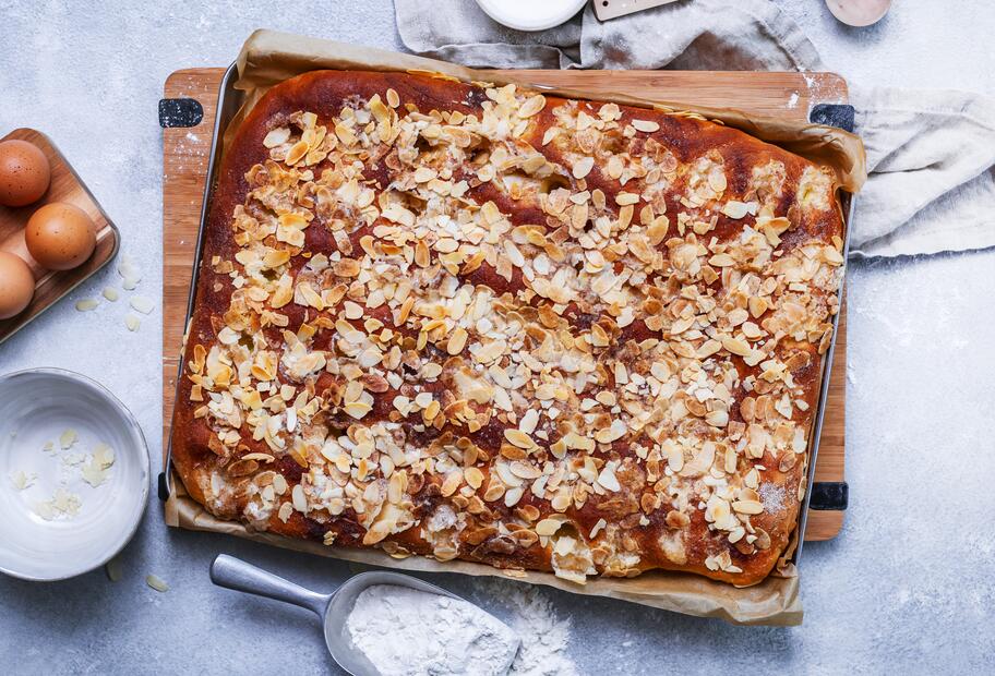 Butterkuchen vom Blech