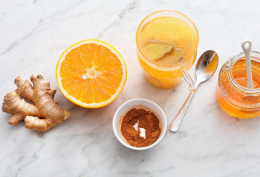Ingwer-Orangen-Tee