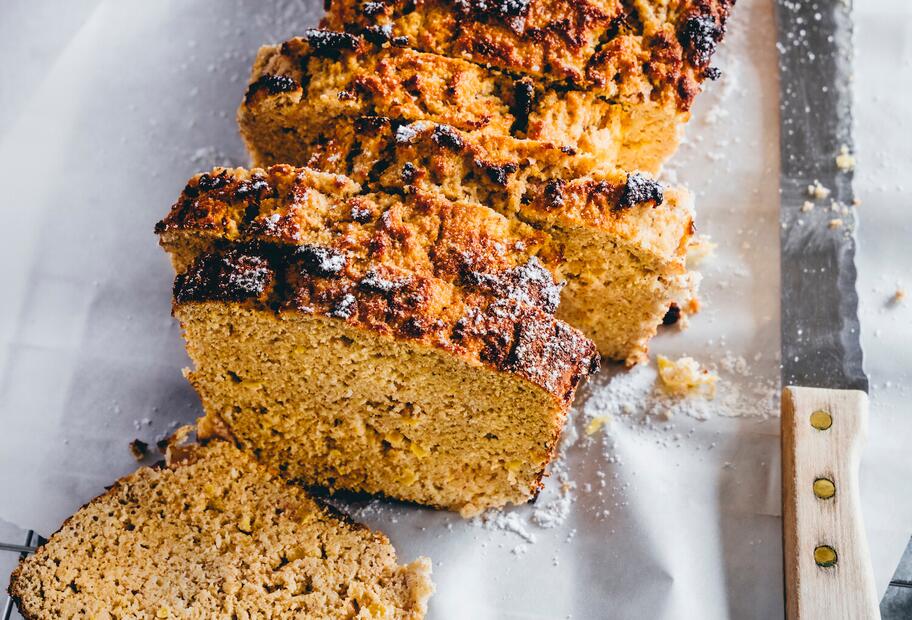 Apfelbrot ohne Zucker