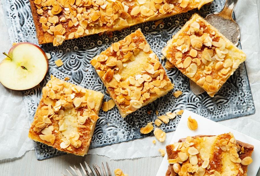 Low-Carb-Apfelkuchen vom Blech