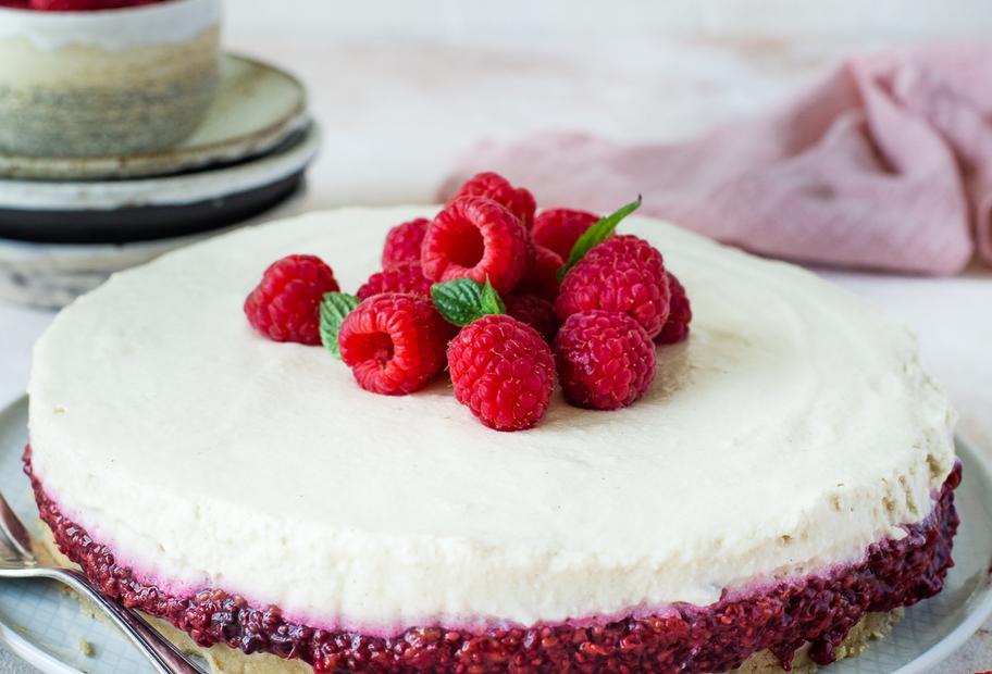 Vegane Schichttorte ohne Backen für den Thermomix®