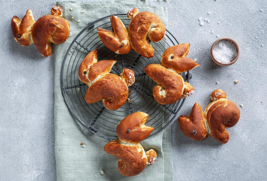 Schnelle Laugenhäschen