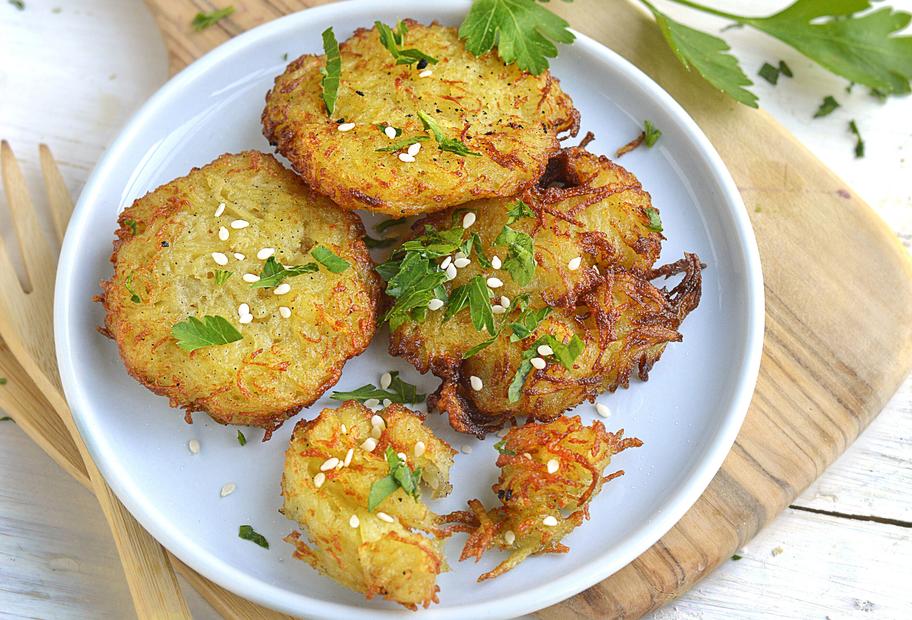 Rösti mit Curry-Mayonnaise