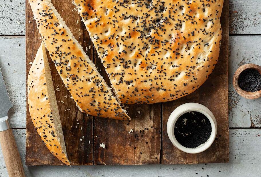 Fladenbrot ohne Hefe