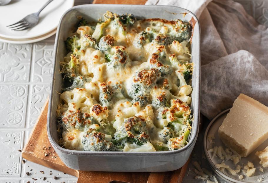 Gemüsegratin mit Béchamelsoße mit dem Thermomix®