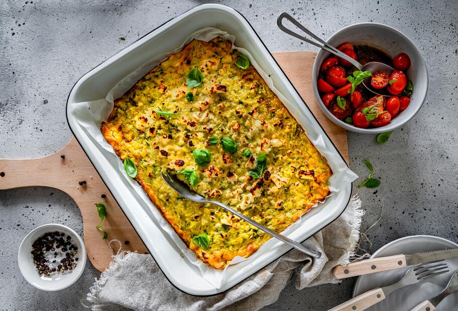 Kartoffel-Spargel-Rösti vom Blech