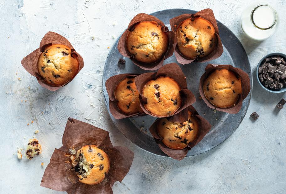 Muffins mit Schokostückchen