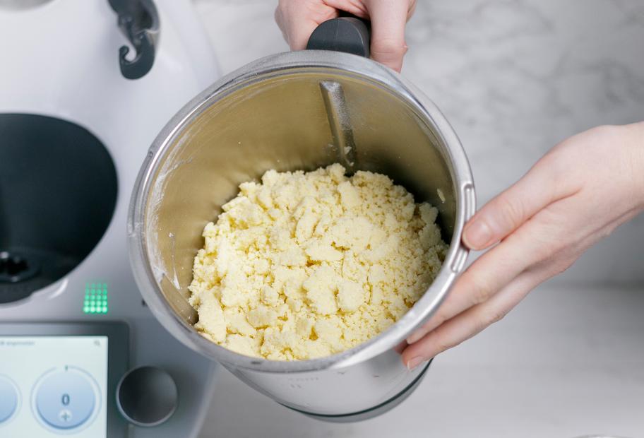 2-in-1-Teig für Boden und Streusel
