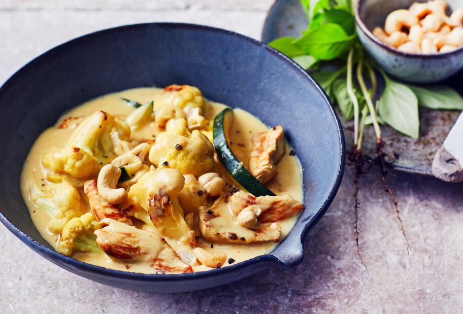 Blumenkohl-Puten-Curry