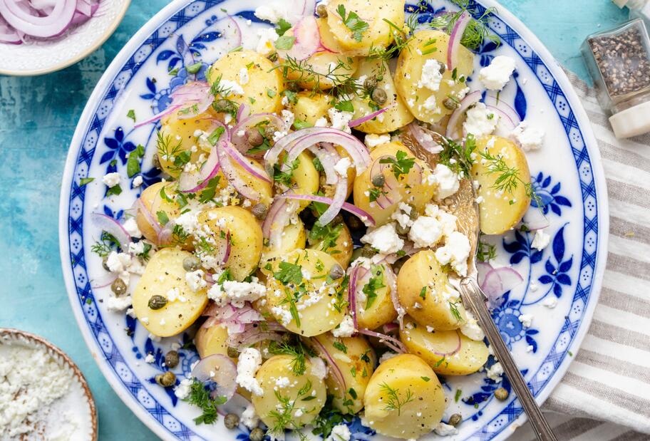 Kartoffel-Feta-Salat