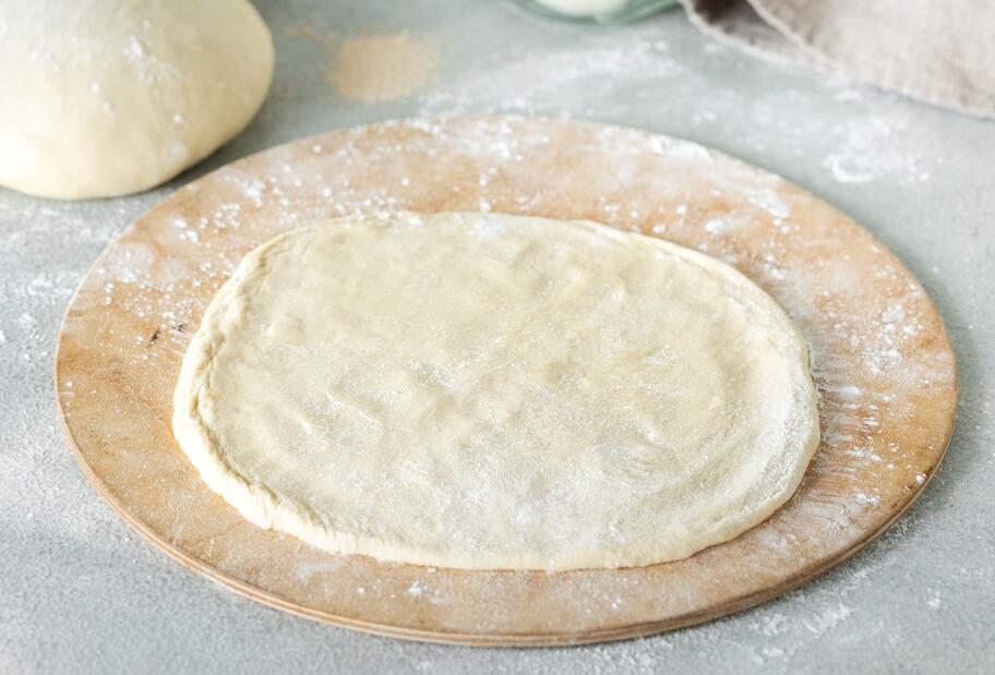 Pizzateig mit Trockenhefe