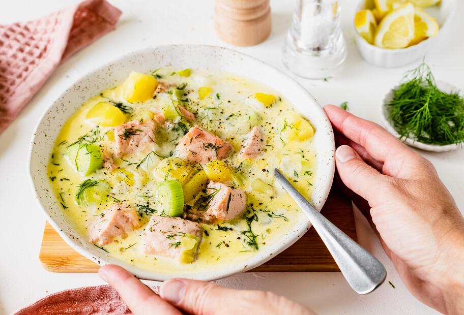 Schwedische Sommersuppe