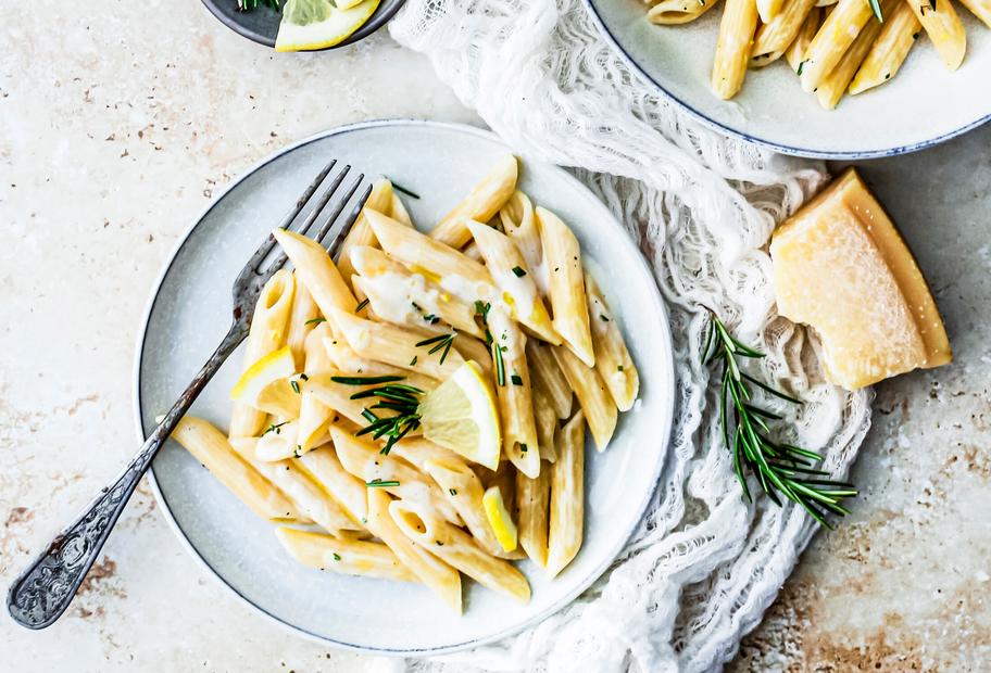 Cremige Zitronenpenne