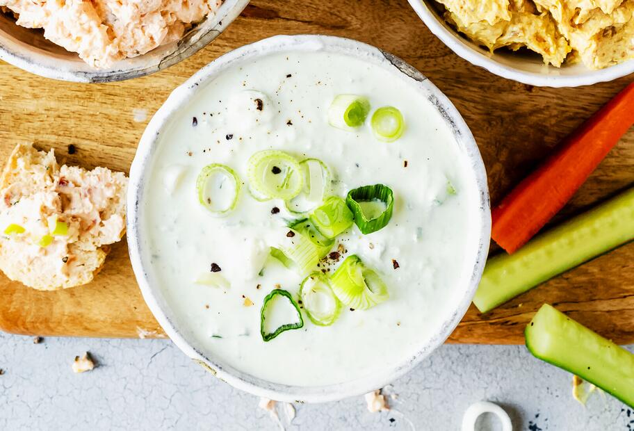 Knoblauch-Joghurtdip