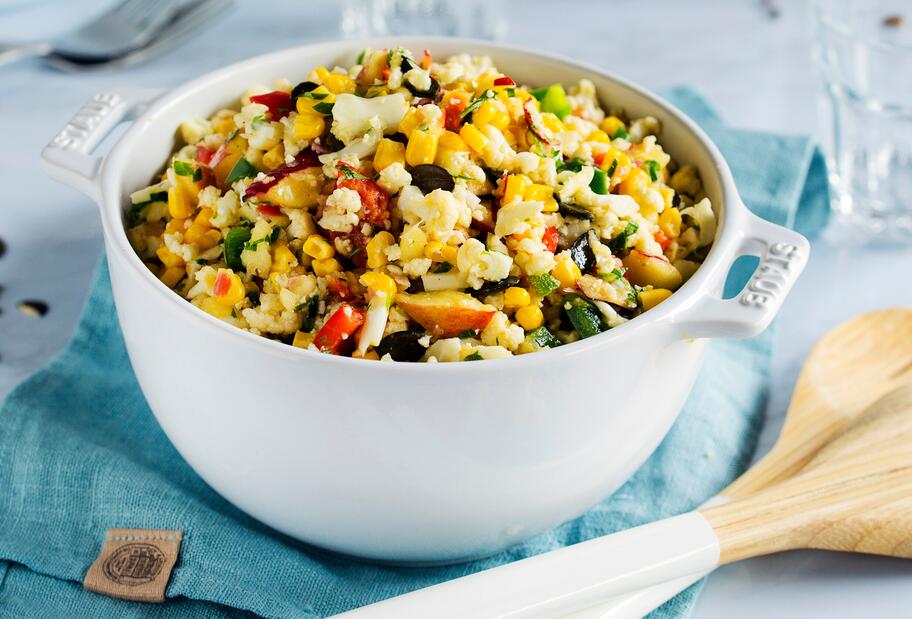 Ratz-Fatz-Blumenkohlsalat