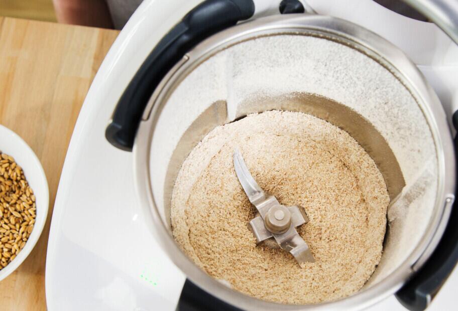 Grundrezept für grobes Vollkornmehl