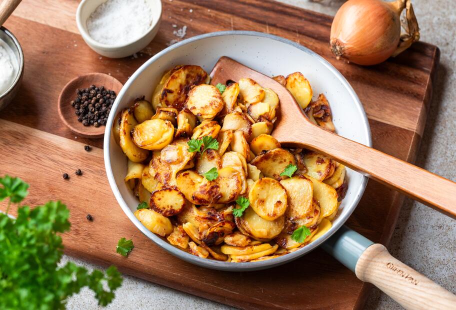 Knusprige Bratkartoffeln