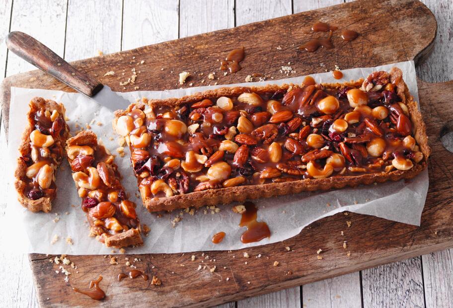 Nuss-Karamell-Tarte