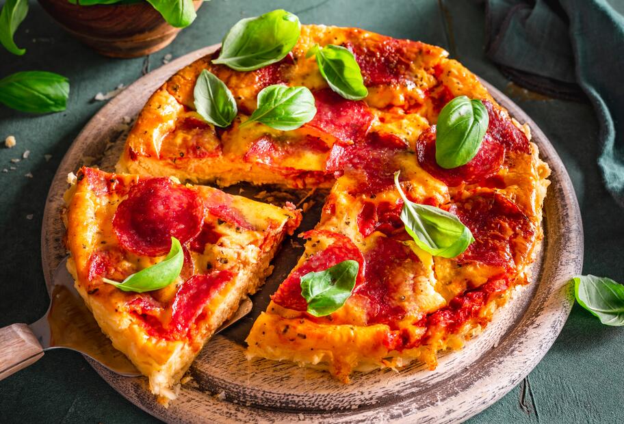 PizzaQuiche mit Salami für den Thermomix®