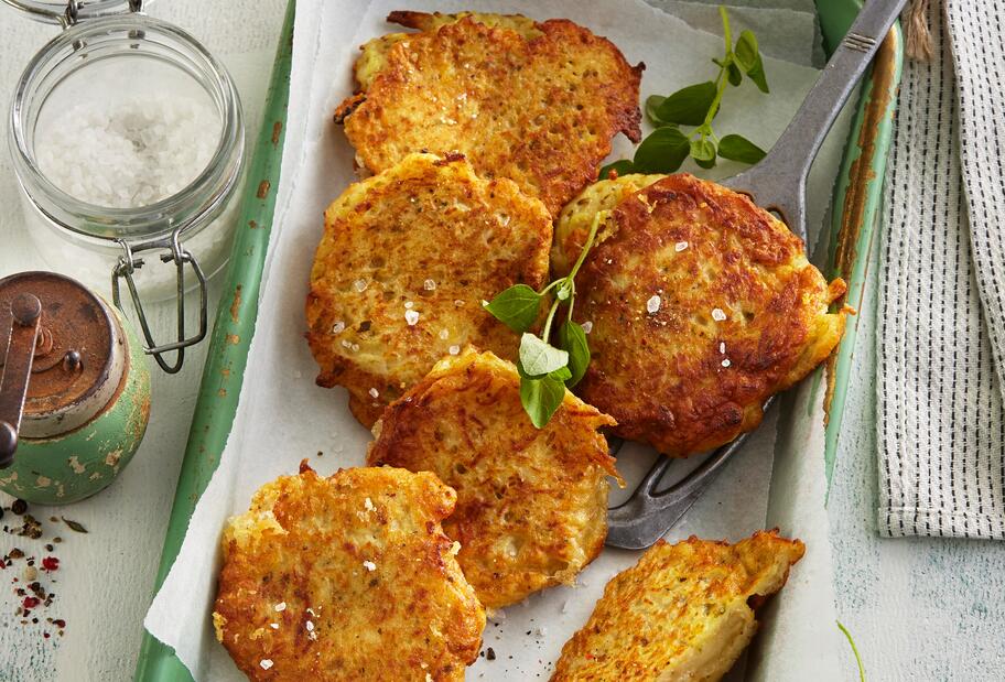 Ruck-Zuck-Kartoffelpuffer ohne Ei